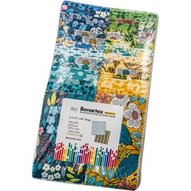 Wolff Paper Blooming Color 2 Strip-Pies 40 2.5-inch Strips Jelly Roll Benartex