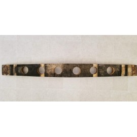 Natural Wine Barrel Stave As Candle Holder