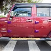Purple Door Hinge Cover Trim Exterior Accessories for 2007-2018 Jeep