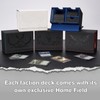Angel Themed MTG Commander Deck Box with Dice Tray (White&Grey)