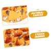 BIUDECO Canvas Egg Collection Basket Pouches Countertop Egg Holder Farmhouse