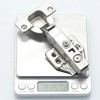 2pcs Fully Covered American Style 105 Degree Frameless Cabinet Hinges,