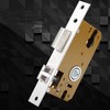 Stainless Steel Handle Door Lock Mechanical Magnetic Security Entry Lever
