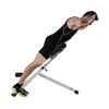 Hyperextension Bench, Buttocks Machine, Leg Strength Trainer, Multi Functional Ab
