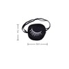 Black Eyepatch Eyelash Monocular Eyepatch Silk Adjustable Concave Single Patch