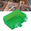 Zerodis Green Suction Cup Reptile Feeder, Gecko Lizard Escape Proof