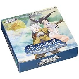 Weiss Schwarz Booster Box is It Wrong to Try to Pick Up Girls in a Dungeon? Japanese Edition Trading Card Games