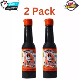 La Negra Hot | Salsa Marisquera & Botanera | Pack of 2 | 5.4 Oz Each *FREE SHIP