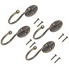 Audiophile Wall Hanging Hook Hanger with Screws Hanging Clothes Coat