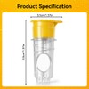 Proxima Direct Lemon Squeezer, Lemon Juicer Press, Portable Orange Squeezer