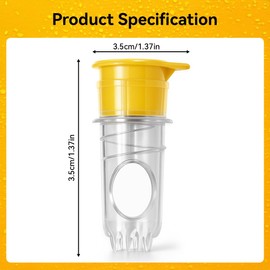 Proxima Direct Lemon Squeezer, Lemon Juicer Press, Portable Orange Squeezer Screw Top Lemon Press With Built-In Filter Hand Citrus Juicer