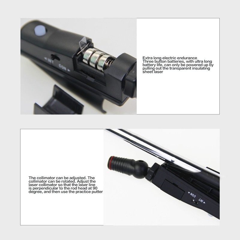 Golf Putter Sight Infrared ABS 450MAH Golf Swing Laser Corrector