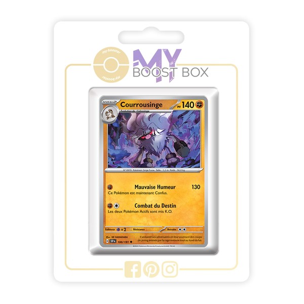 my-booster Pokémon Company SV08-FR24-MB-100, Multi-Colour