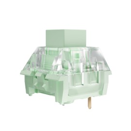 Zjmehty Kailh Box Bamboo Switches for mx Mechanical Keyboard,3-Pin 55gf/Thick Clicky/Firm Response/RGB/Crisp Sound Switches(90pcs)