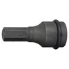 Tone HP4AH-12 Hexagon Socket for Impacts, 0.5 inch (12.7 mm)