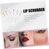 SAFIGLE 6pcs Lip Brush Covers Multi-purpose Lip Makeup Applicators for