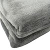 Euromat Flannel Microfibre Blanket, Cuddly Blanket, Bed Throw, 150 x