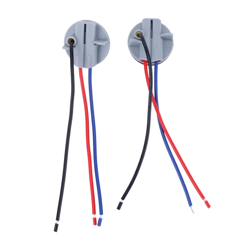 1157 LED Bulb Socket Plug, 4PCS Waterproof Turn Signal Brake