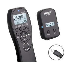 ayex Wireless Timer Remote Shutter Release AX-5 Compatible with Sony S2 a9II a7 a7RIV a7SIII a6600 a6000 a5000 a3000 a58 a77M2 NEX-3N DSC-HX400 Low/High Speed Continuous Shooting Bulb Timed Trigger