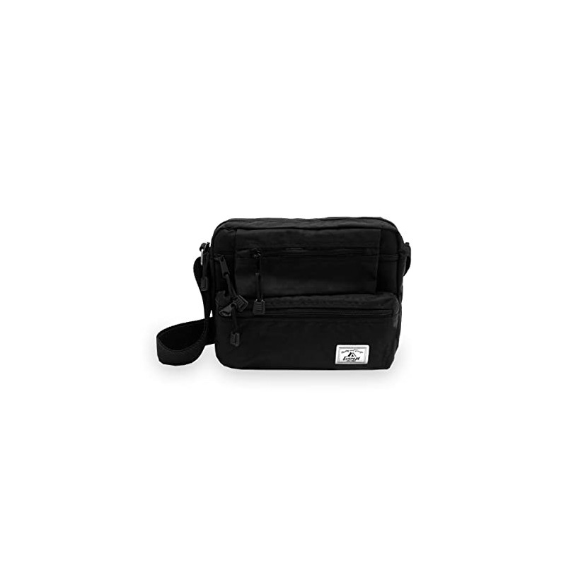 Everest Bolsa cruzada, Negro -, Una talla, Bolso cruzado