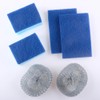 Xtra Kleen Sponge Scourer Pad, Steel Wool Value Pack (6