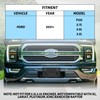 Front License Plate Holder for 2021+ F150, Front Bumper License