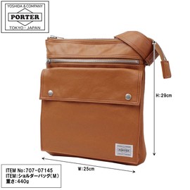 [ポーター] 吉田カバン ショルダーバッグ(M) 【FREE STYLE/フリースタイル】 707-07145 (1.ブラック)