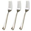 JL Prime 280 Piece Silver Plastic Forks Set, Re-Usable Recyclable