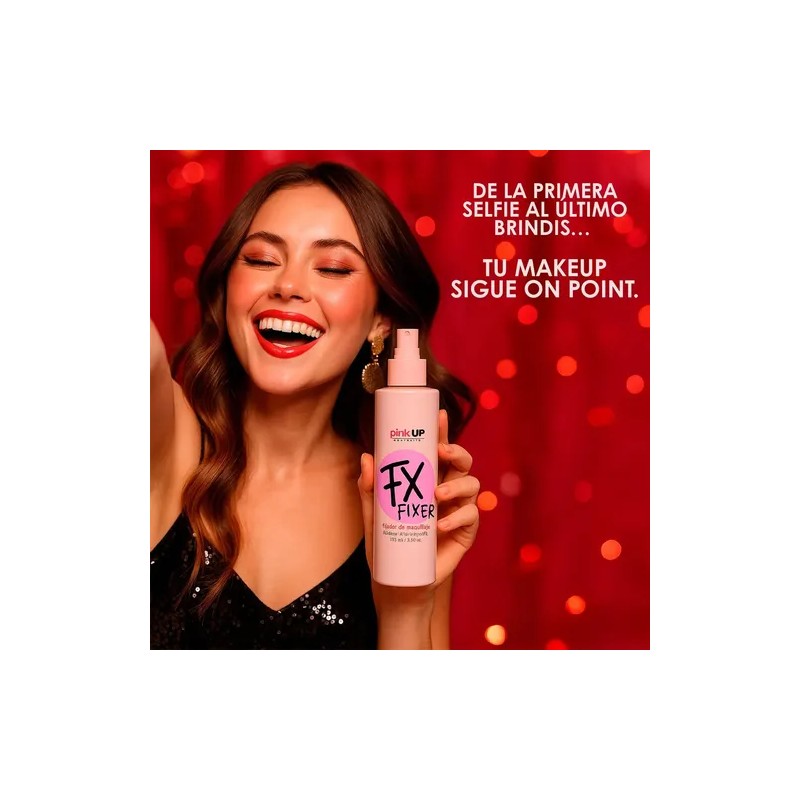 Fijador De Maquillaje Pink Up Fx Larga Duración