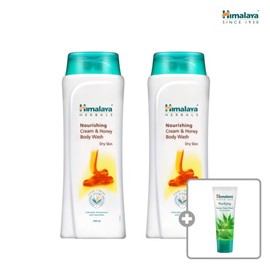 Cream Honey Body Wash 400ml X2 / 크림 허니 바디워시 400ml x2