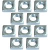AERZETIX - C49557 - Set of 10 Square Nuts M4