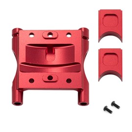 Ezweiji RC Alloy Center Differential Cover Mount, 1/8 Arrma Cardboard Typhon Outcast, Talion Universal Upgrade Parts (Red)