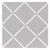 Solid Grey Fabric Memory/Memo Photo Bulletin Board