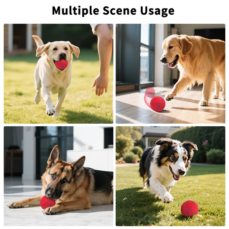 SCHITEC Smart Interactive Dog Toy Ball – Automatic Moving &