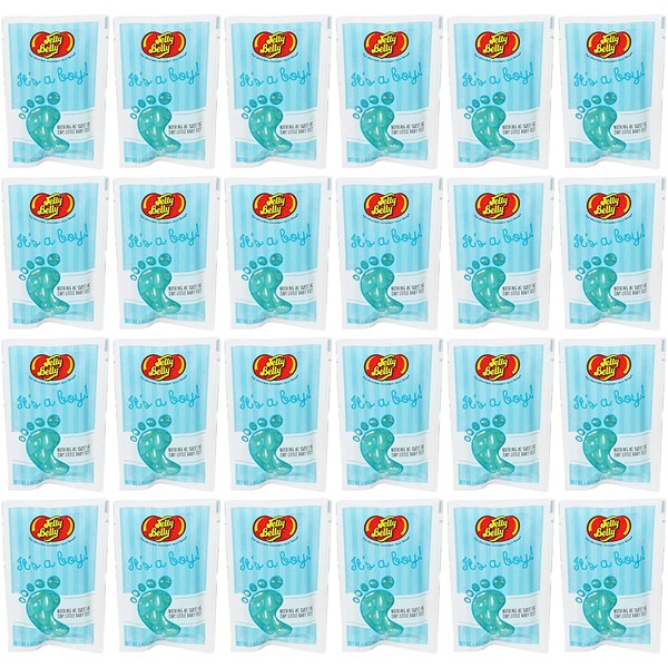 Jelly Belly Baby Shower Gift Favors Pack of 24 (It's A Boy!)