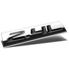 Chrome Finish Metal Emblem 2.4L Badge (Black Letter)