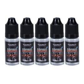 ExploNova Cocktail Bubble Gun Kit Accessories, Apple Flavor 10ml（5 Pack）, Compatible with flavour blaster cocktail gun(Aromatic Oils)