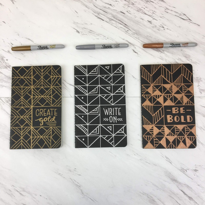 Sharpie Fine Metallic Permanent Marker - Gold/Silver/Bronze (Pack of 3)