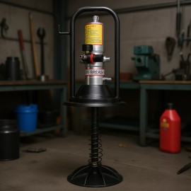 Portable Air Operated Grease Pump 50:1 Pressure Ratio 13 Ft Hose 360 Degree Gun Head Hydraulic Lubrication Toolproduct shape: Covered Pump