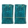 Spring.Rd Anti-Bite Gloves Safety Ultra Long Leather Bite Green Pets