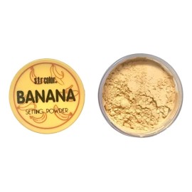 Polvo Suelto Banana Traslúcido Fijador De Maquillaje