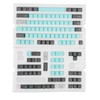 Mechanical Keyboard Keycap Universal 126 Keys English Cherry Height PBT