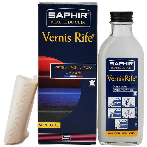 Saphir Vernis Rife Patent Leather Cleaner 100ml (Neutral)