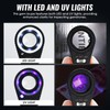 10x Jewelers Loupe Magnifier with UV & LED Lights, 22mm