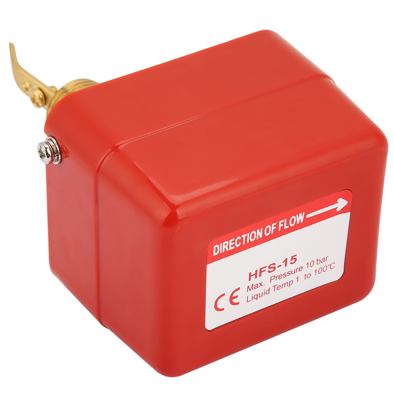 HFS-15 1/2" 6-380V Paddle Target Flow Controller Water Flow Switch