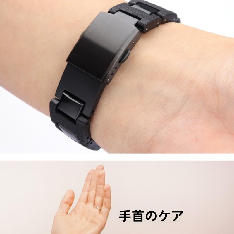[syzynicy] Gshock DW-6900 DW5600 GW-M5610 GA-2100 Steel Light Strap 16mm