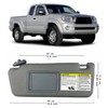 Pair of Left and Right Sun Visors with Holders for