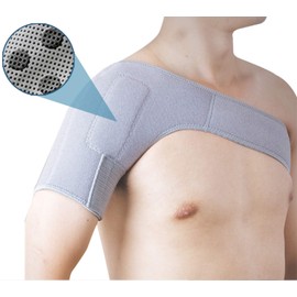 Adjustable Shoulder Support Brace for Men & Women Fits Left And Righ Magnetic Shoulder Compression Strap Rotator Cuff Shoulder Tear