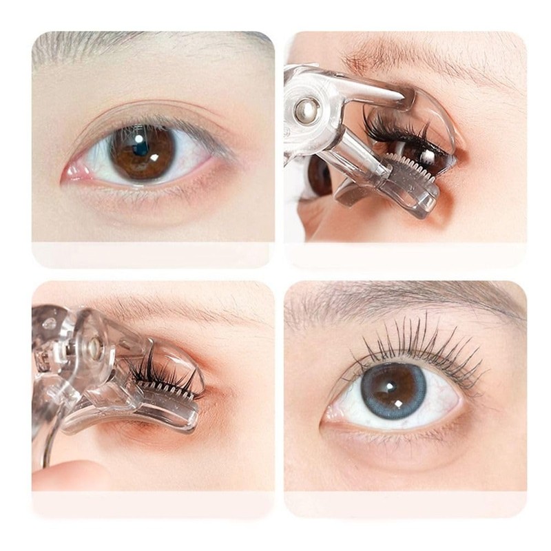 Professional Eyelash Curler with Comb Eyelash Curling Clip Eyelash Beauty