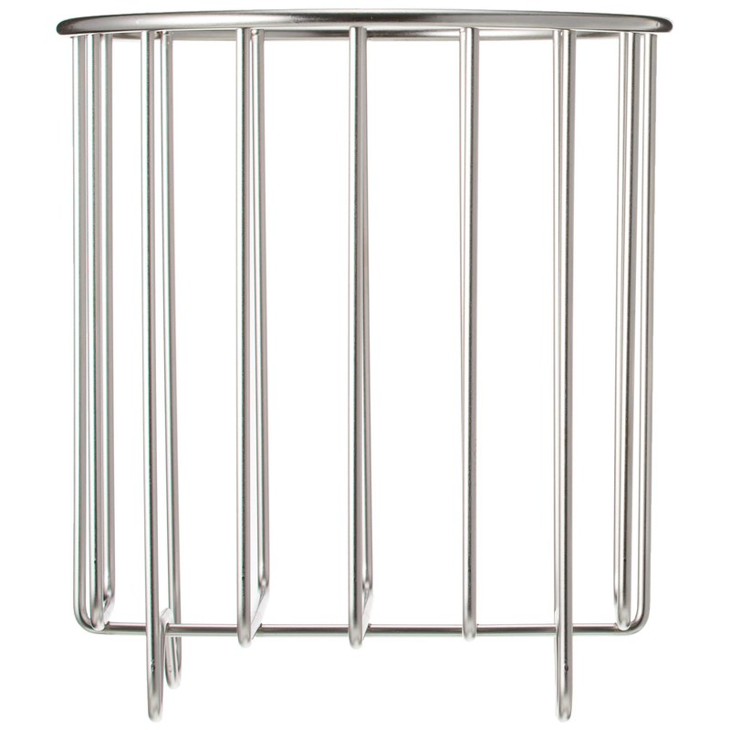 Outline Large Wood Workshop Waste Sink Basket, Stainless Steel, Made